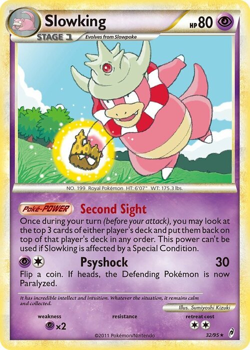 Slowking Card Front