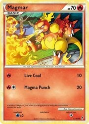 Magmar [Live Coal | Magma Punch]