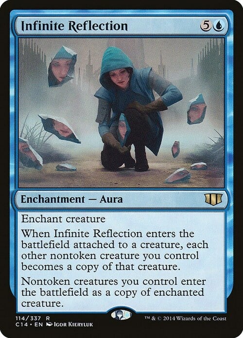 Infinite Reflection Card Front