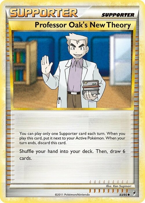 Professor Oak's New Theory Card Front