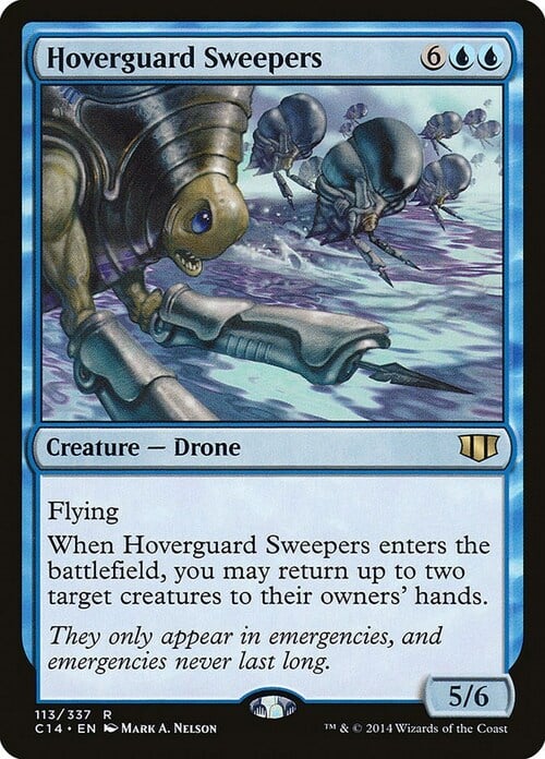 Hoverguard Sweepers Card Front