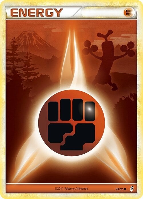 Fighting Energy Card Front