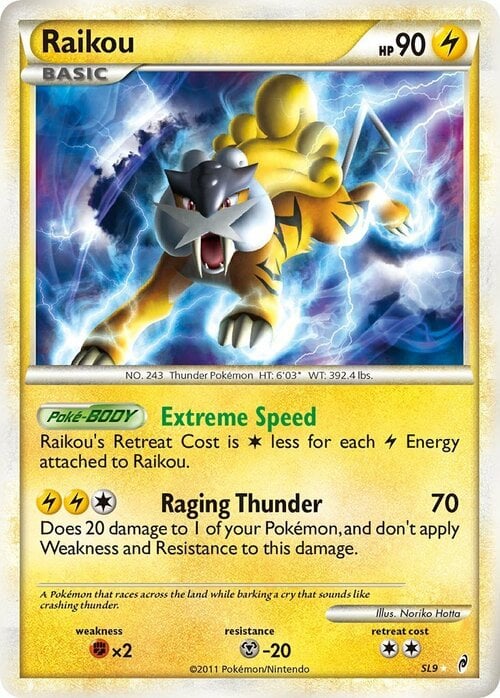 Raikou [Extreme Speed | Raging Thunder] Card Front