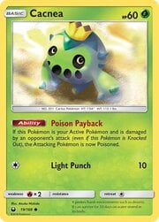 Cacnea [Poison Payback | Light Punch]