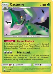 Cacturne [Poison Payback | Feint Attack]