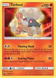 Torkoal [Flaming Honk | Searing Flame]