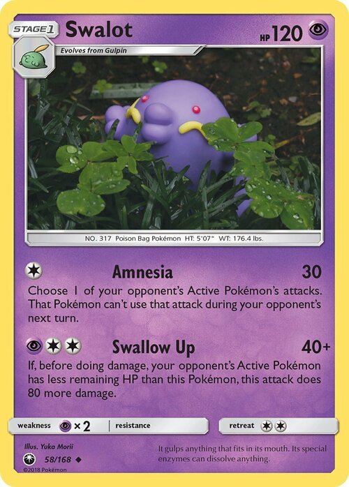 Swalot [Amnesia | Swallow Up] Card Front