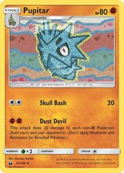 Pupitar [Skull Bash | Dust Devil]