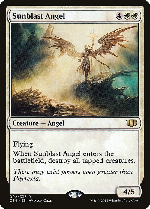Sunblast Angel Card Front