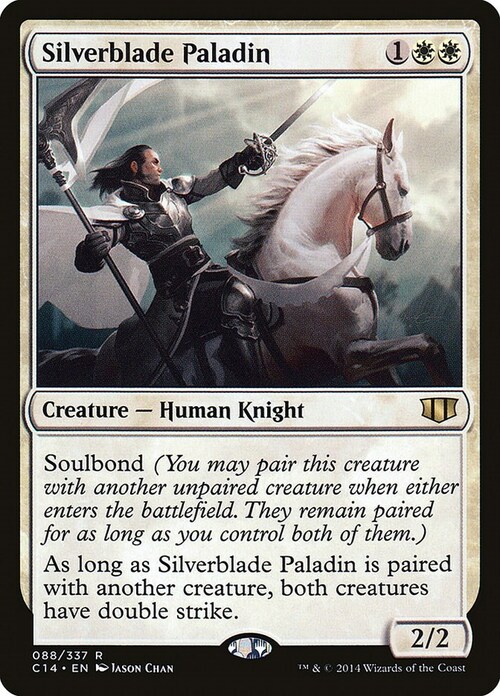 Silverblade Paladin Card Front
