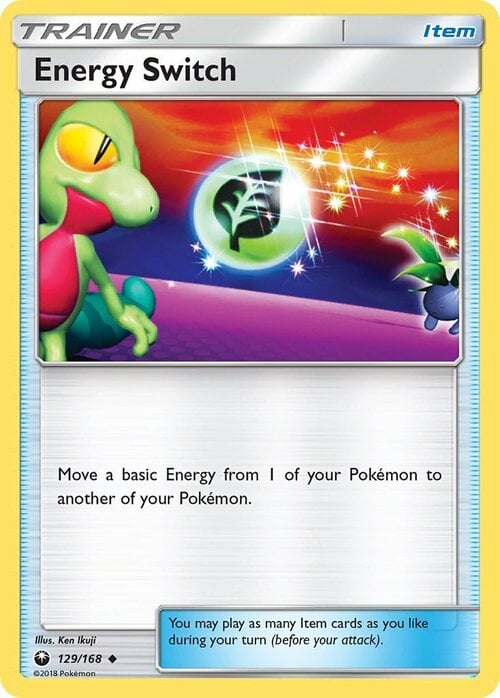 Energy Switch Card Front