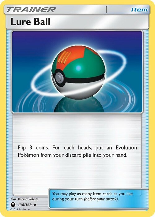 Lure Ball Card Front