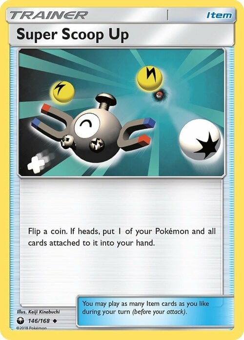 Super Scoop Up Card Front