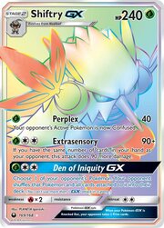 Shiftry GX [Perplex | Extrasensory | Den of Iniquity GX]