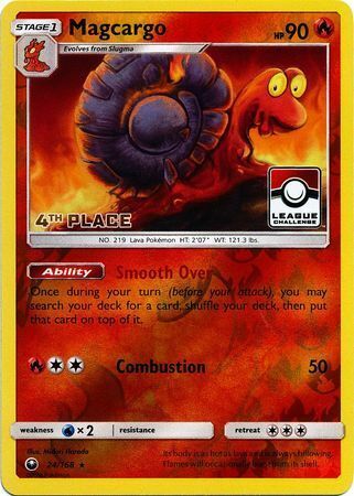 Magcargo [Smooth Over | Combustion] Card Front