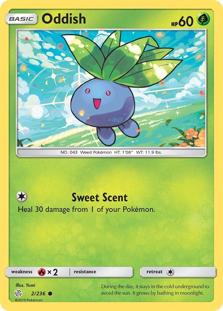pokemon card oddish Pokemon TCG Crown Zenith Oddish 001/159