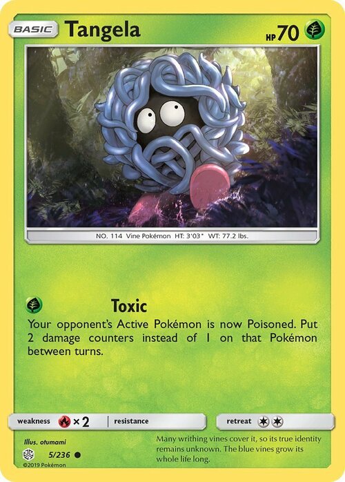 Tangela [Toxic] Card Front