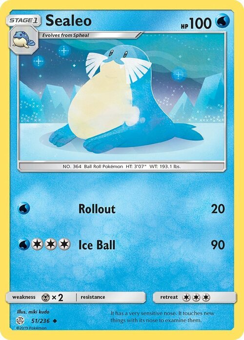 Sealeo [Rollout | Ice Ball] Card Front