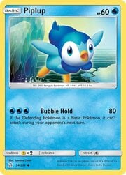Piplup [Bubble Hold]