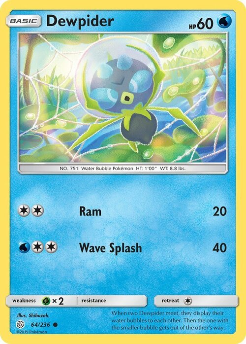 Dewpider [Ram | Wave Splash] Card Front