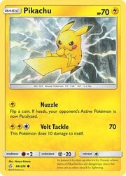 Pikachu [Nuzzle | Volt Tackle]