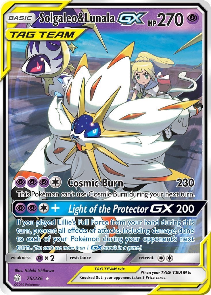 Solgaleo & Lunala GX Cosmic Eclipse | Pokmon | CardTrader