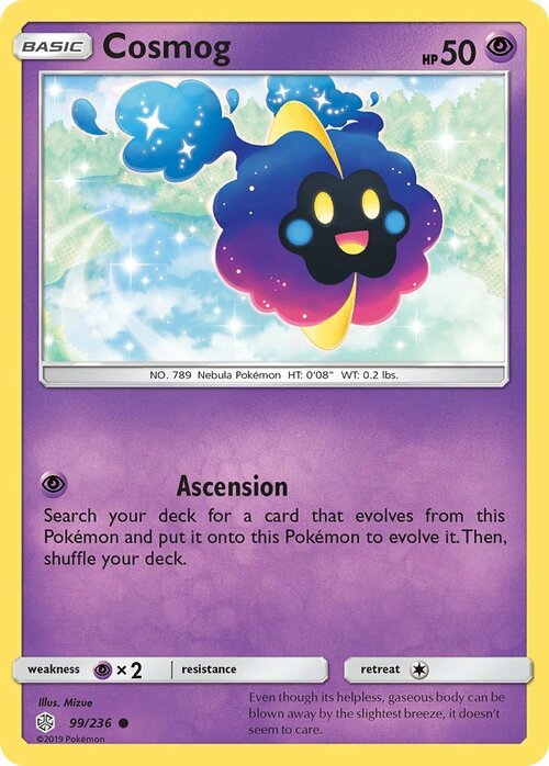 Cosmog [Ascension] Card Front