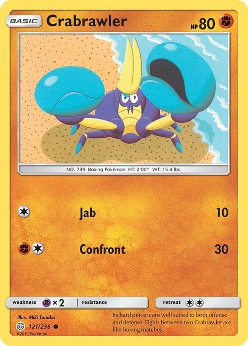 Crabrawler Card Front
