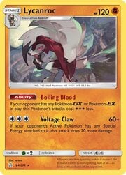Lycanroc [Boiling Blood | Voltage Claw]