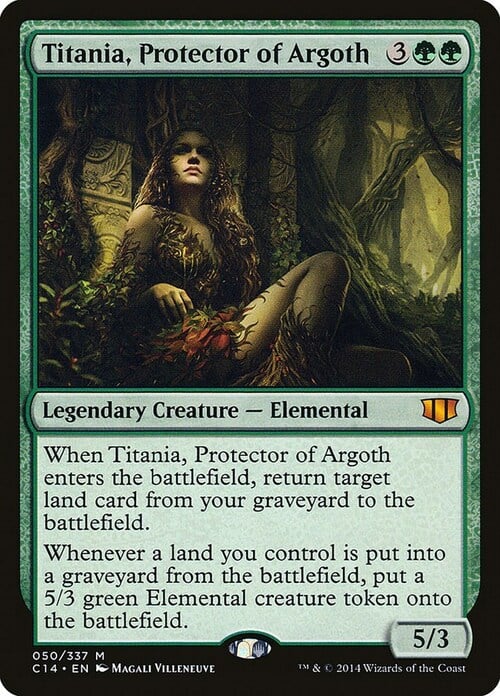 Titania, Protettrice di Argoth Card Front