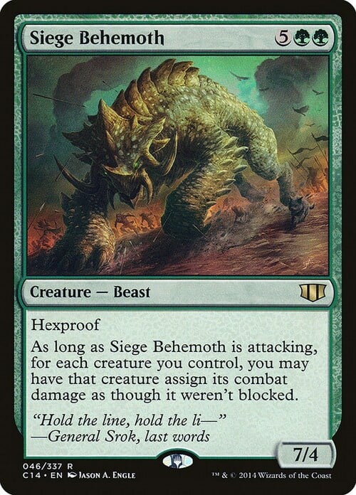 Behemoth da Assedio Card Front