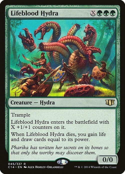 Lifeblood Hydra Card Front