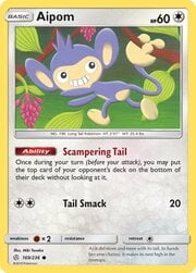 Aipom [Scampering Tail | Tail Smack]