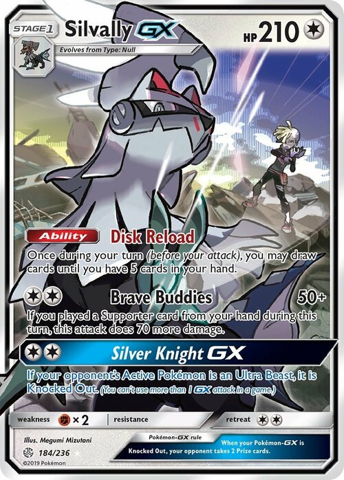 Silvally GX Card Front