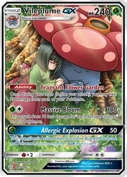 Vileplume GX [Flagrant Flower Garden | Massive Bloom | Allergic Explosion GX]