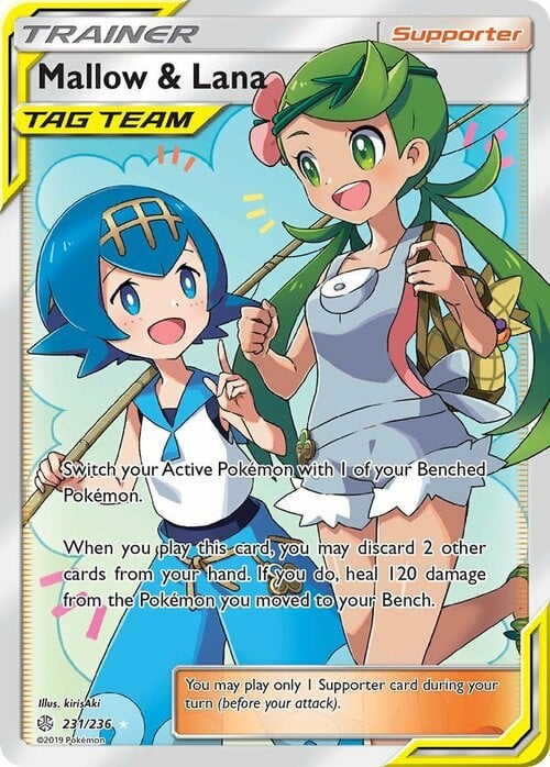 Mallow & Lana Card Front