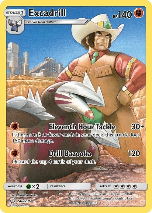 Excadrill Card Front