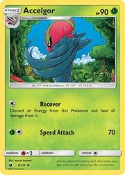 Accelgor [Recover | Speed Attack]