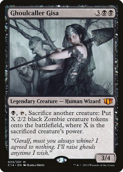 Ghoulcaller Gisa Card Front