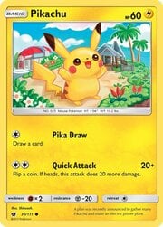 Pikachu [Pika Draw | Quick Attack]