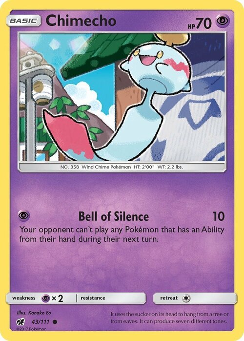 Chimecho [Bell of Silence] Card Front