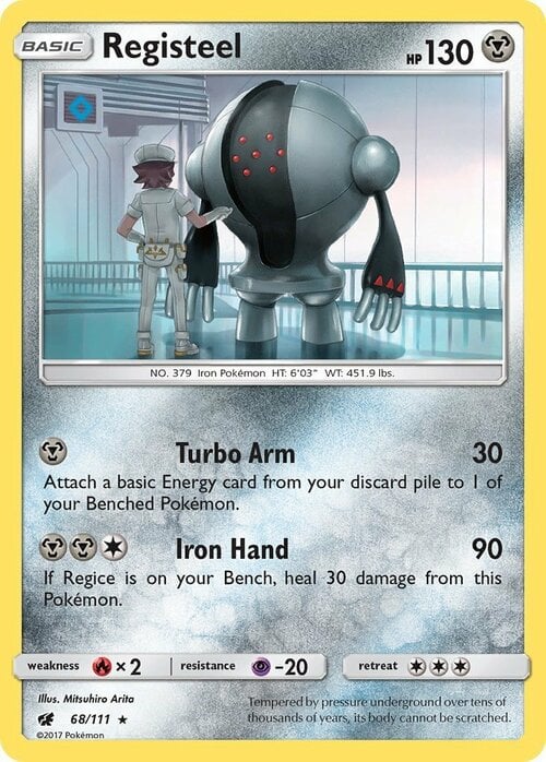 Registeel [Turbo Arm | Iron Hand] Frente