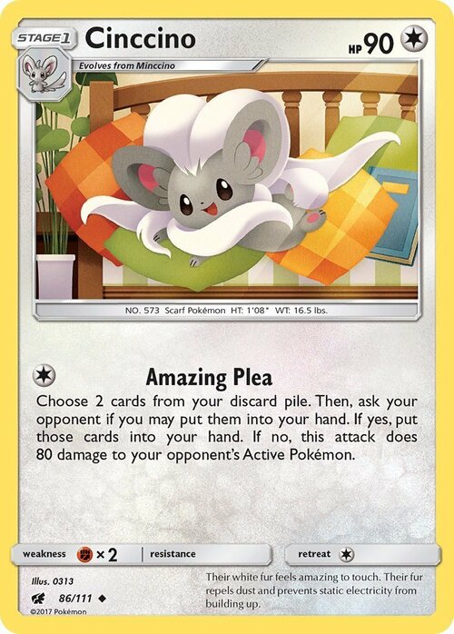 Cinccino Card Front