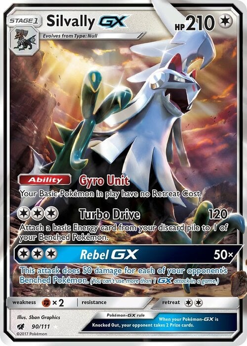 Silvally GX Card Front