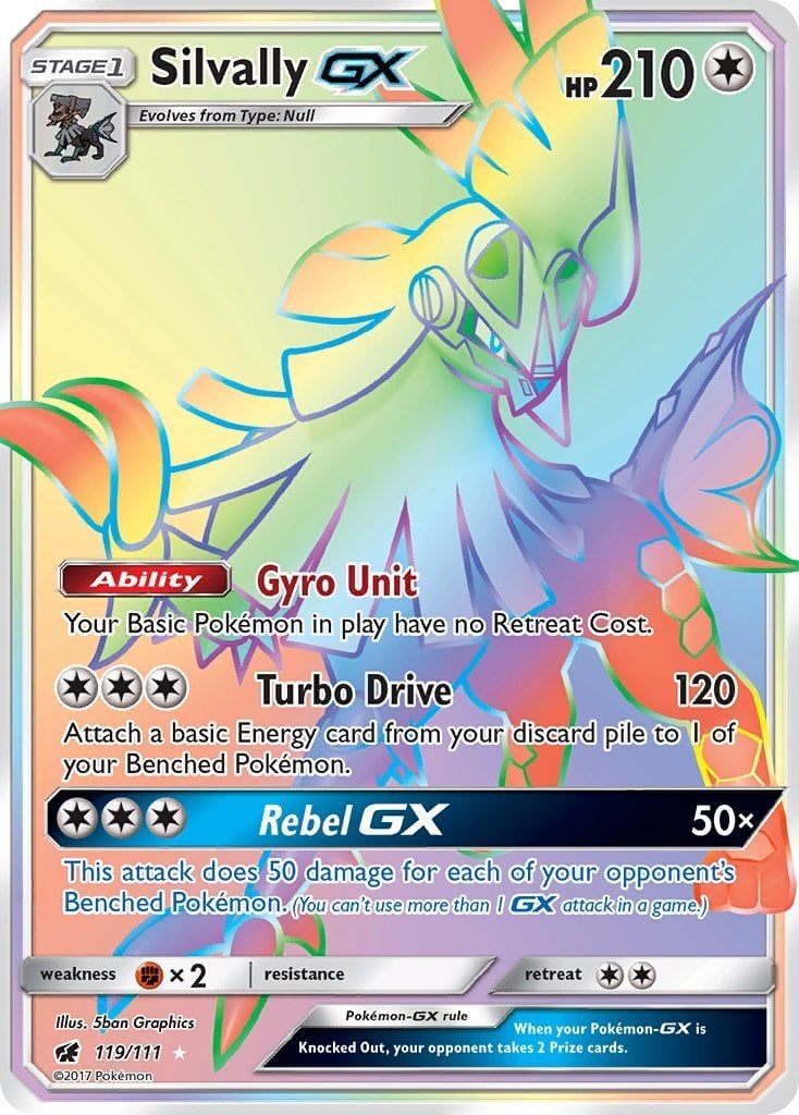 silvally gx pokemon card value Silvally GX Crimson Invasion | Pokémon