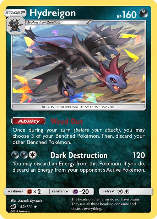 Hydreigon Card Front