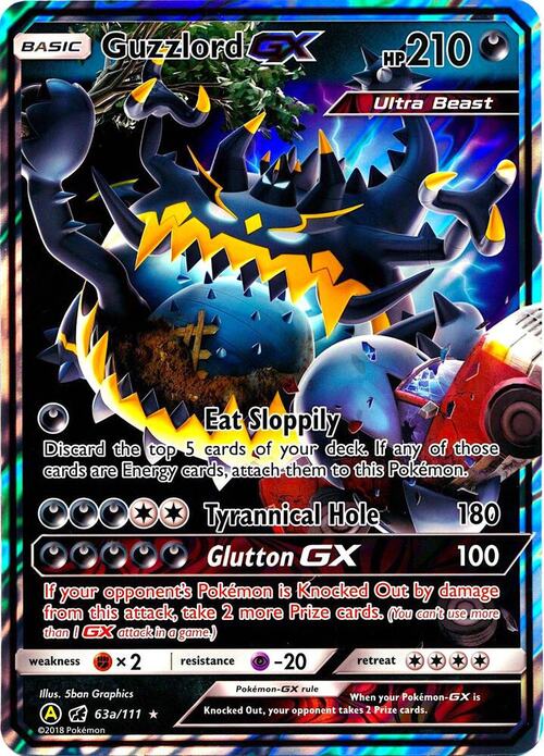 Guzzlord GX Card Front