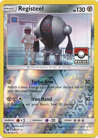 Registeel Card Front