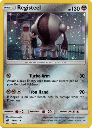 Registeel Card Front