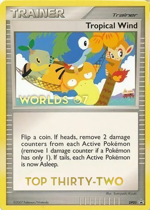 Tropical Wind [Top Thirty-Two] Card Front